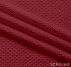 Solid Minky Dot Earth Tones minky fabric, burgundy swatch