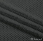 Solid Minky Dot Neutrals minky fabric, charcoal swatch