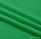 Solid Minky Dot Greens minky fabric, kelly green swatch