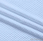 Solid Minky Dot Blues minky fabric, light blue swatch