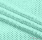 Solid Minky Dot Greens minky fabric, mint swatch