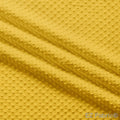 Silky Minky Dot Fabric Mustard Solid Smooth