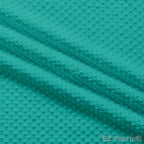 Solid Minky Dot Blues minky fabric, ocean close-up