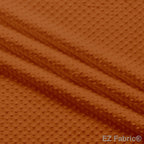 Solid Minky Dot Earth Tones minky fabric, rust swatch