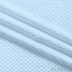 Solid Minky Dot Blues minky fabric, sky blue swatch