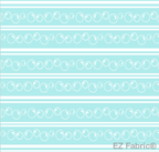 Bubbles of Fun Mint minky fabric, close-up of print