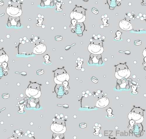 Bath Buddies Stone Minky By EZ Fabric 