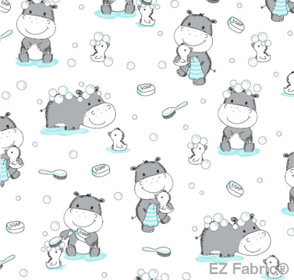 Bath Buddies White minky fabric, swatch
