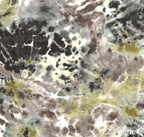 Garseeya brown print minky fabric, close-up