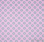 Ditsy fuchsia coordinate minky fabric, swatch