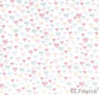 Little Ballerinas heart of a dancer print minky fabric, bolt
