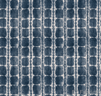 Nala navy mud cloth print minky fabric, swatch