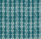 Nala teal mud cloth print minky fabric, swatch