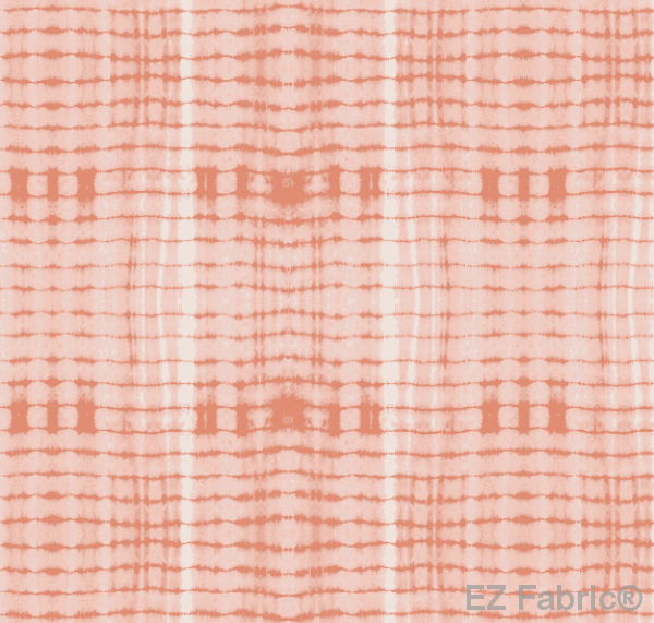 Nia Mud Cloth minky fabric in Blush, close-up