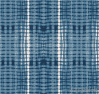 Nia Mud Cloth minky fabric in Denim, close-up
