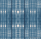 Nia Mud Cloth minky fabric in Indigo, swatch