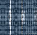 Nia Mud Cloth minky fabric in Navy, close-up