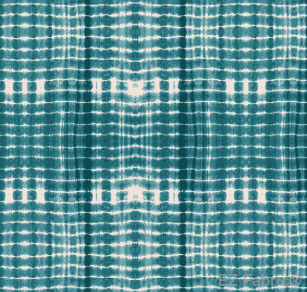 Nia Mud Cloth minky fabric in Robin's Egg, close-up