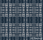 Nuru Mud Cloth minky fabric in Navy, close-up