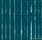 Obasi Mud Cloth minky fabric in Teal, swatch