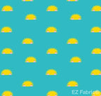 Rule the City morning sun minky fabric, close-up
