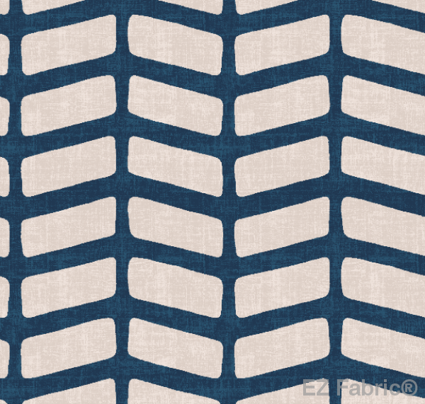 Sade Denim mud cloth minky fabric, swatch