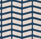 Sade Denim mud cloth minky fabric, swatch