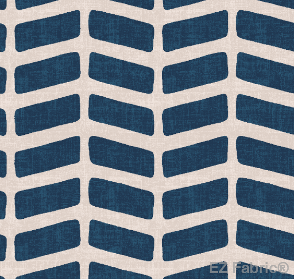 Sade Indigo mud cloth minky fabric, swatch