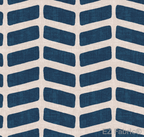 Sade Indigo mud cloth minky fabric, swatch