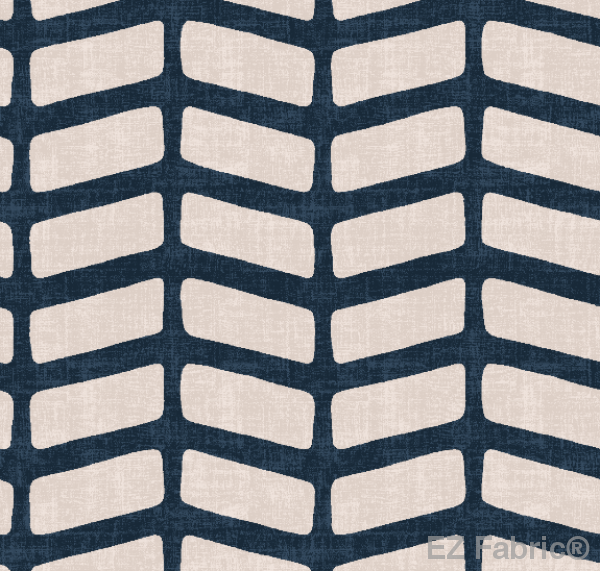 Sade Navy mud cloth minky fabric, swatch