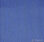 Swiss Dot deep ocean blue pin-dot minky fabric, swatch