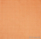 Swiss Dot orange pin-dot minky fabric, print detail
