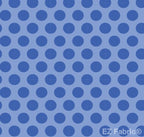 Two Tone Dot royal blue minky fabric, swatch