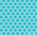 Two Tone Dot turquoise minky fabric, swatch
