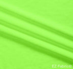 Silky minky smooth bright lime, color swatch