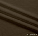 Silky minky smooth brown, close-up