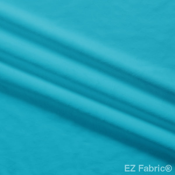 Silky minky smooth dark turquoise, close-up