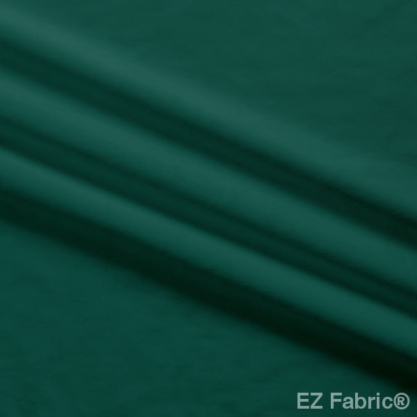 Silky minky smooth forest green, close-up