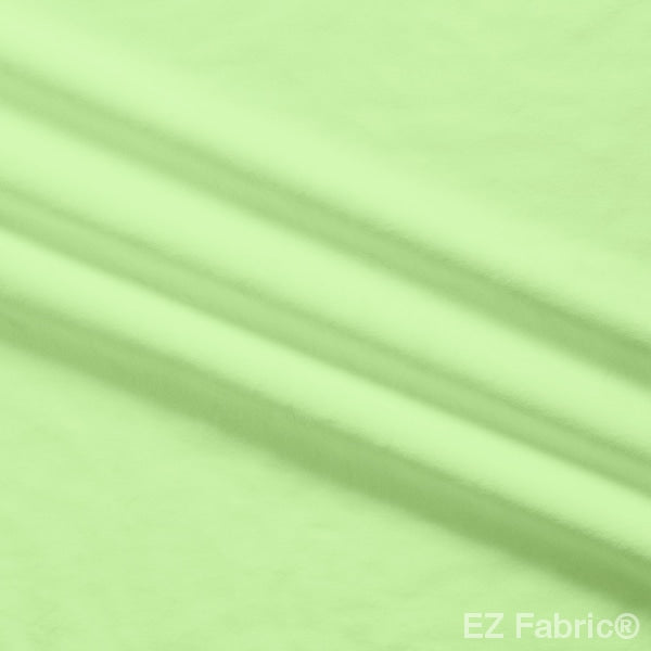 Silky minky smooth lime, color detail