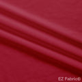 Silky minky smooth red, close-up