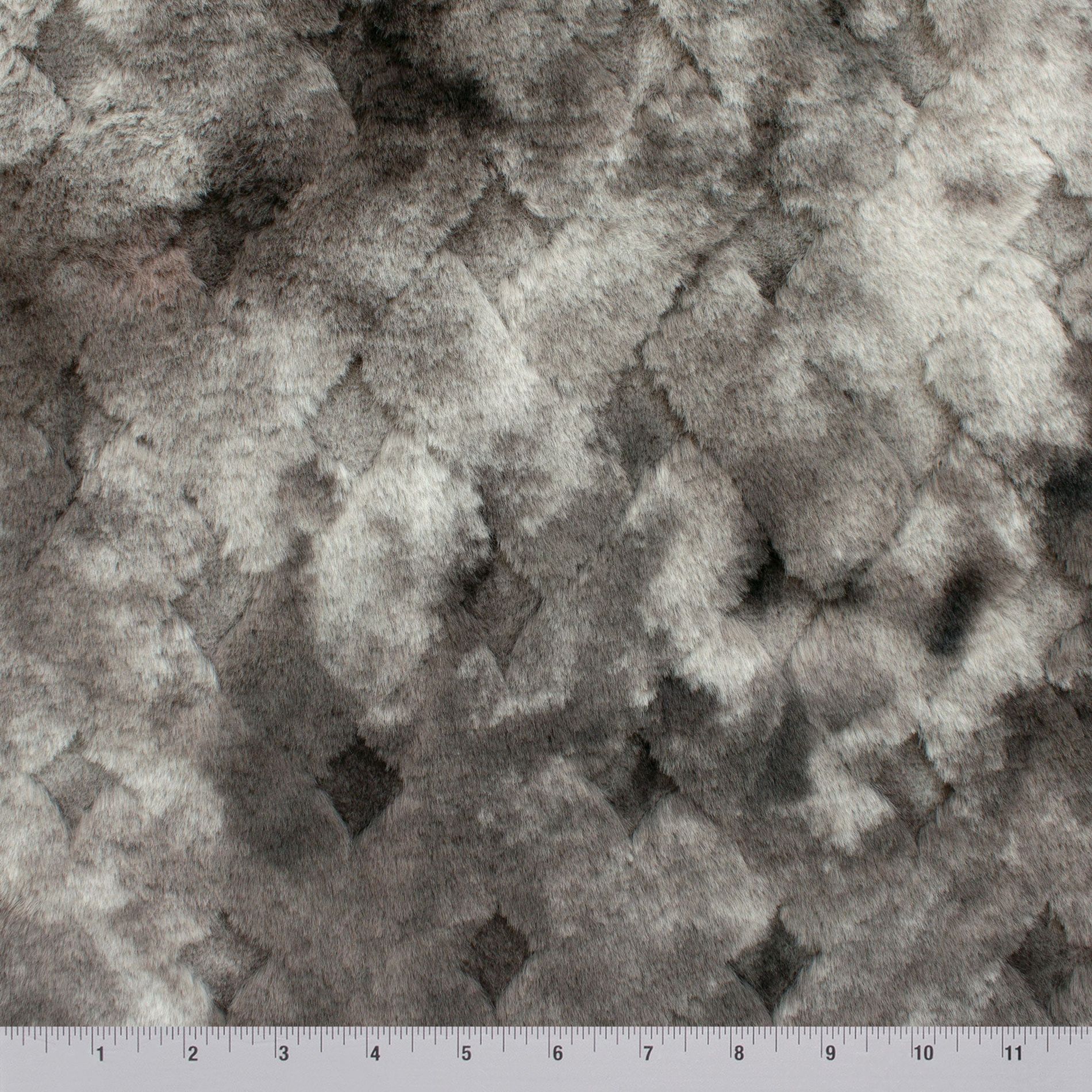 Deep Sea snuggle minky fabric, embossed pile detail