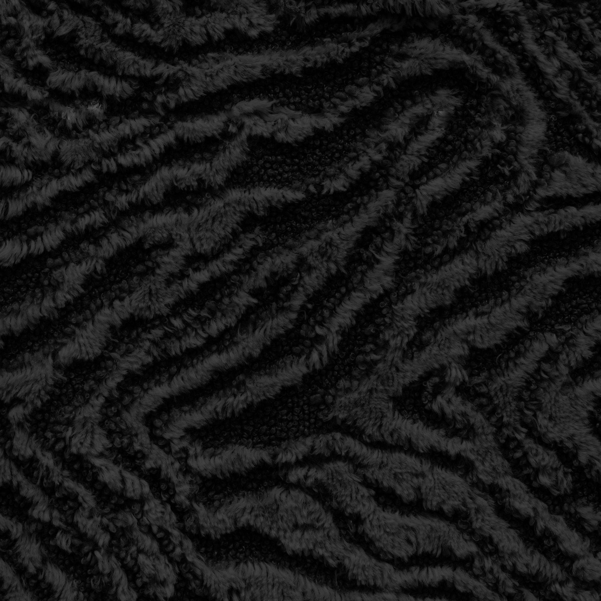 Tiger Bouclé Snuggle tiger-stripe plush minky fabric, hero swatch