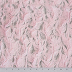 Frosted Bella snuggle minky fabric, tip-dyed close-up