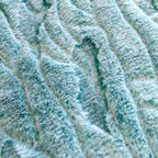 Frosted Four Seasons Snuggle plush minky fabric swatch