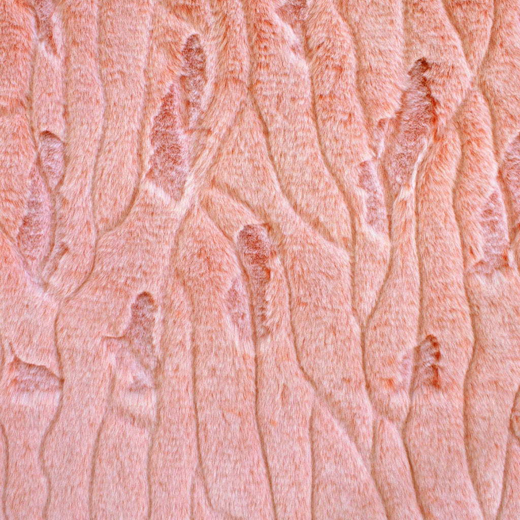 Frosted Four Seasons Snuggle tip-dyed embossed plush minky fabric, hero swatch