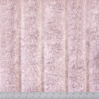 Frosted Koala snuggle minky fabric, channeled embossing close-up
