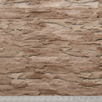 Wolf snuggle minky fabric brown, swatch