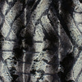 wolverine snuggle minky fabric, edge detail