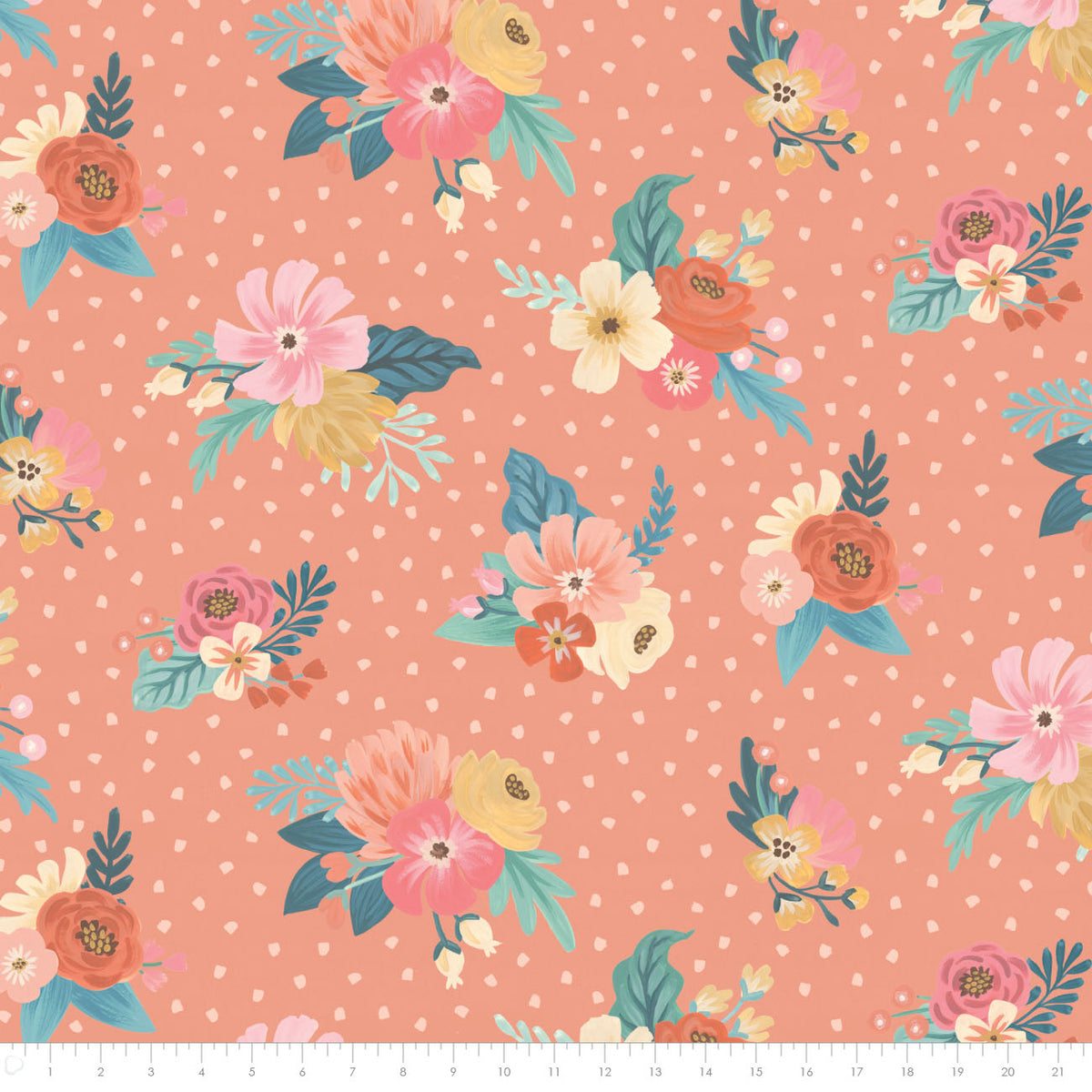 Floral Bouquet Dots