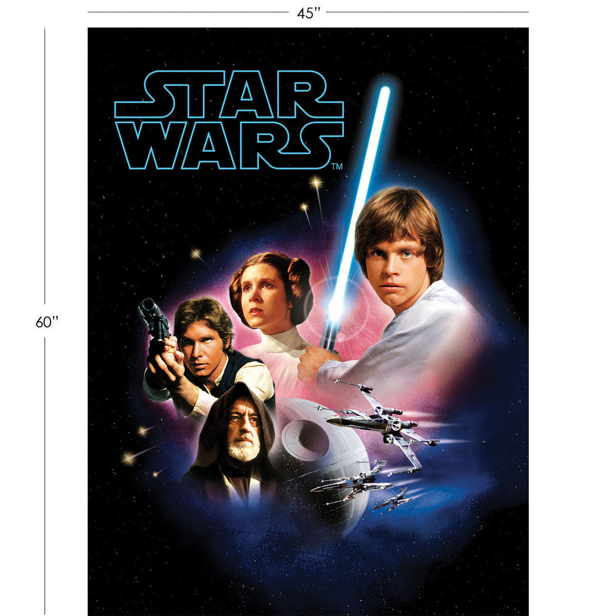 Star Wars - Classic Heroes Panel 45x60"
